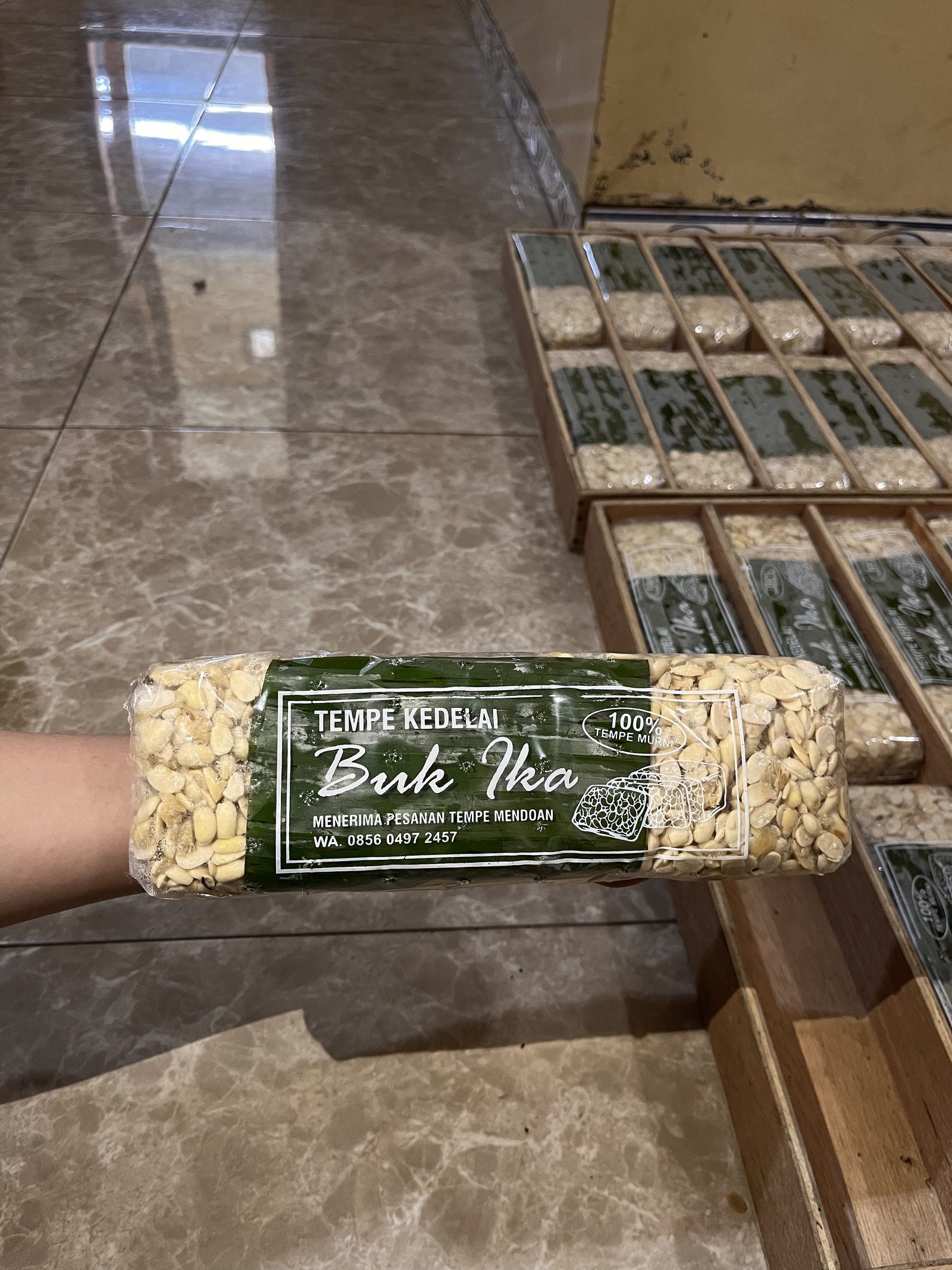 Tempe Kedelai Bu Ika